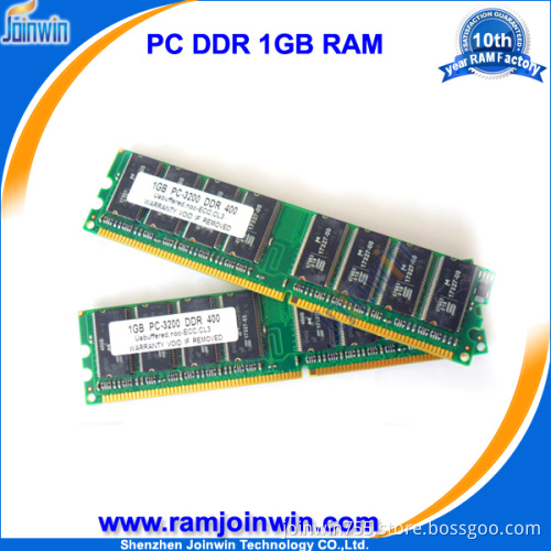 Lifetime Warranty High Access Desktop DDR 1GB PC3200 Memory RAM